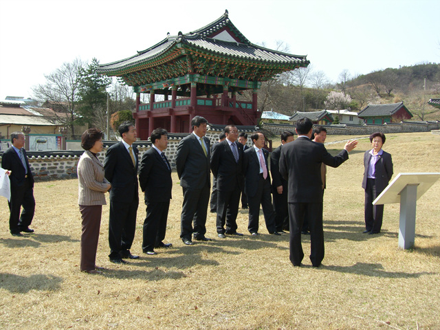주요사업장현지시찰(서동요세트장)