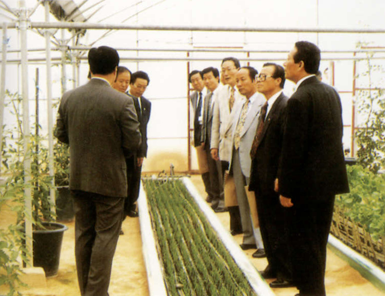 현지시찰 상황 1995년도