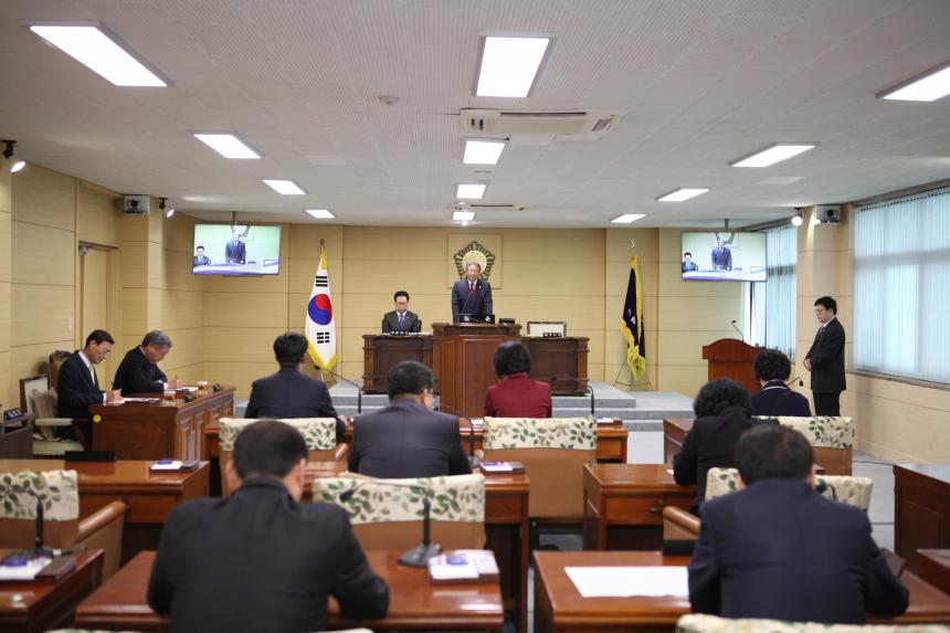 제201회 임시회 의정활동
