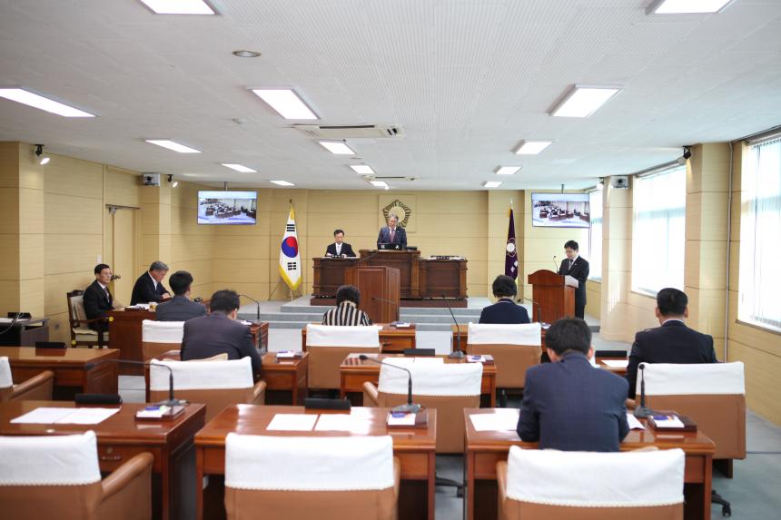 제206회 부여군의회 정례회 의정활동