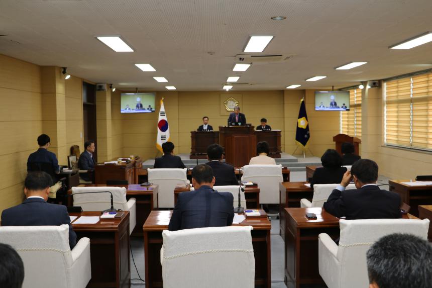 제209회 임시회 의정활동