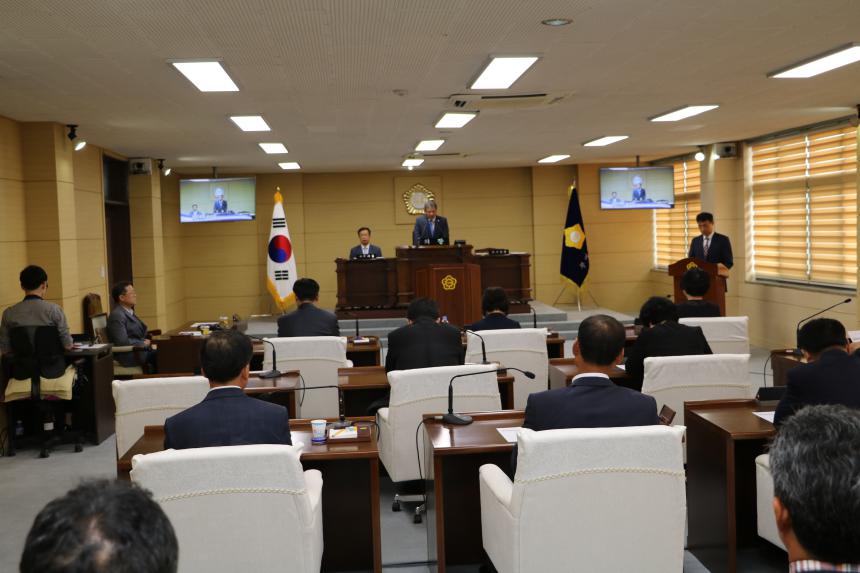 제210회 임시회 의정활동