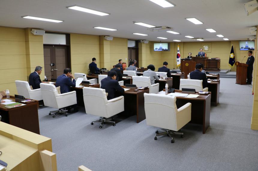 제221회 부여군의회 임시회 의정활동