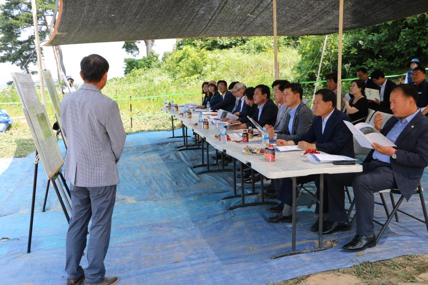 화지산 발굴현장 방문