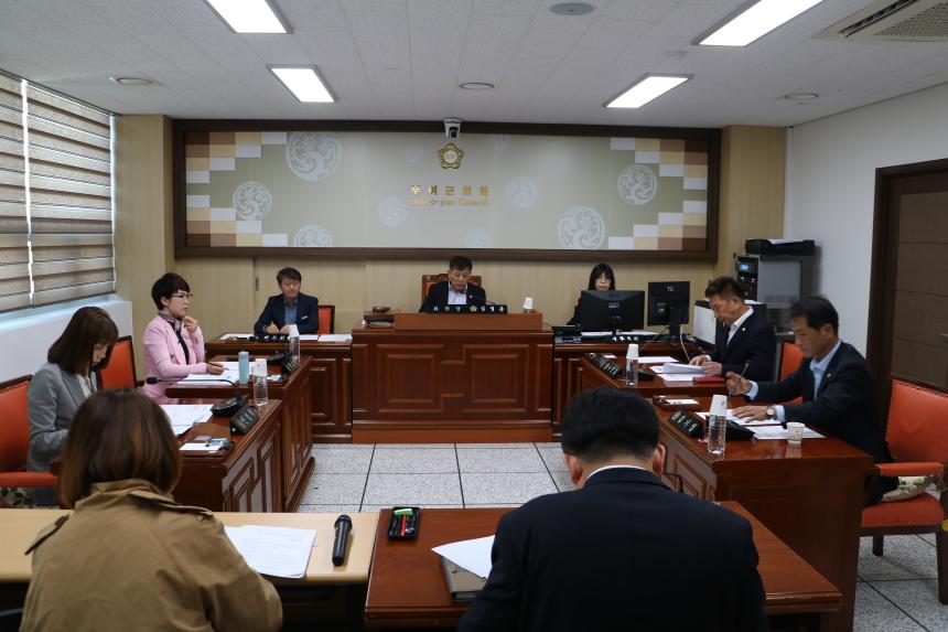제 272회 임시회 상임의원회 활동