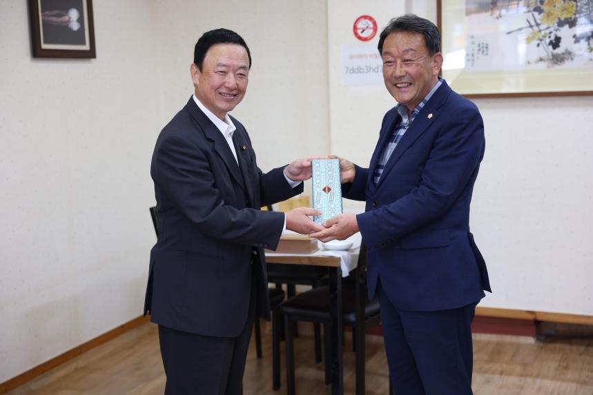 자매결연 체결한 일본 다자이후시 관계자들 초청 환영만찬