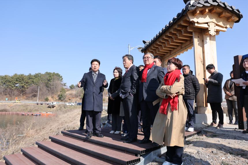 제1차 의정협의회 현장답사