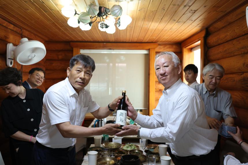 국외 자매·우호도시 환영 만찬-일본 아스카무라