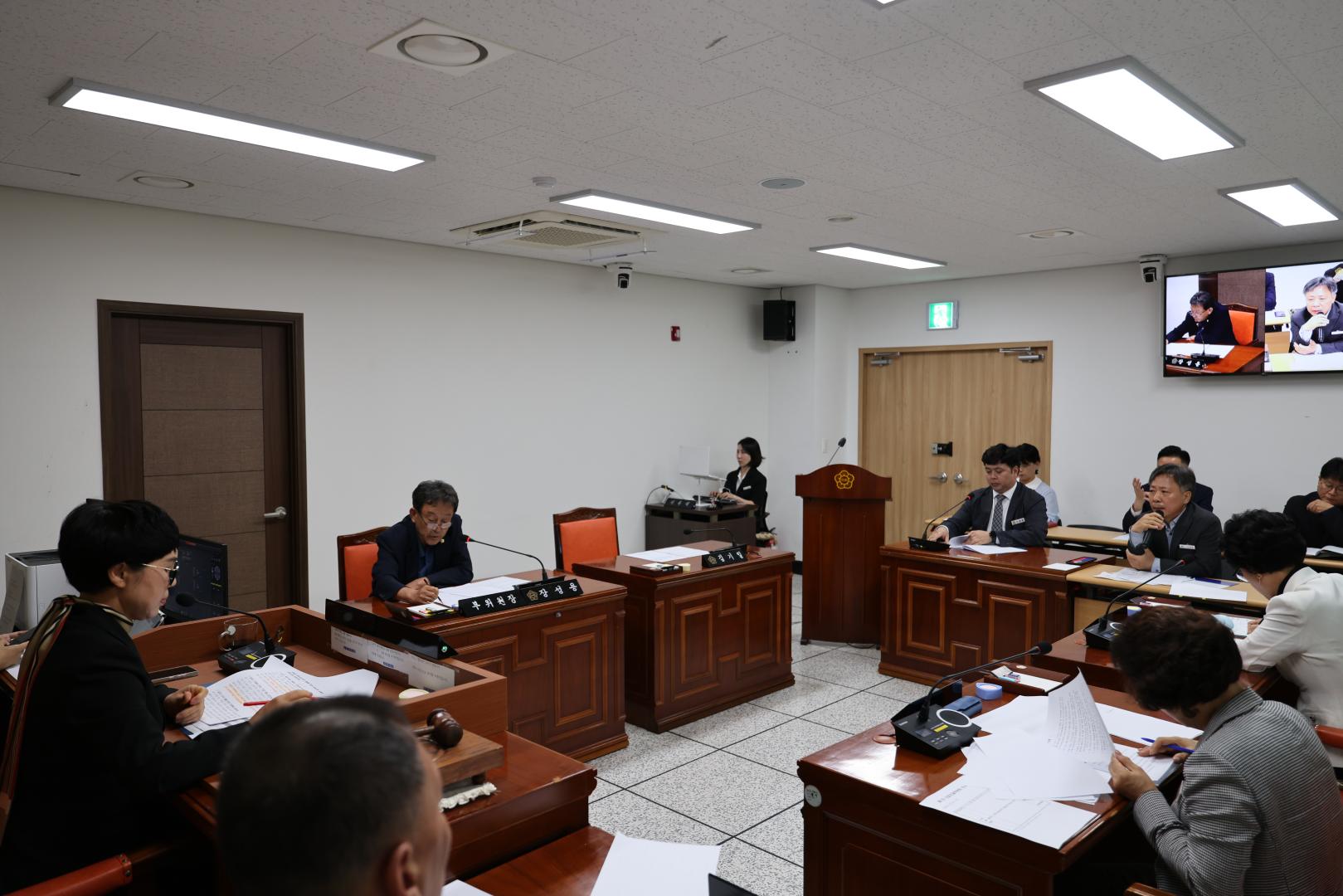 제295회 임시회- 산업건설위원회