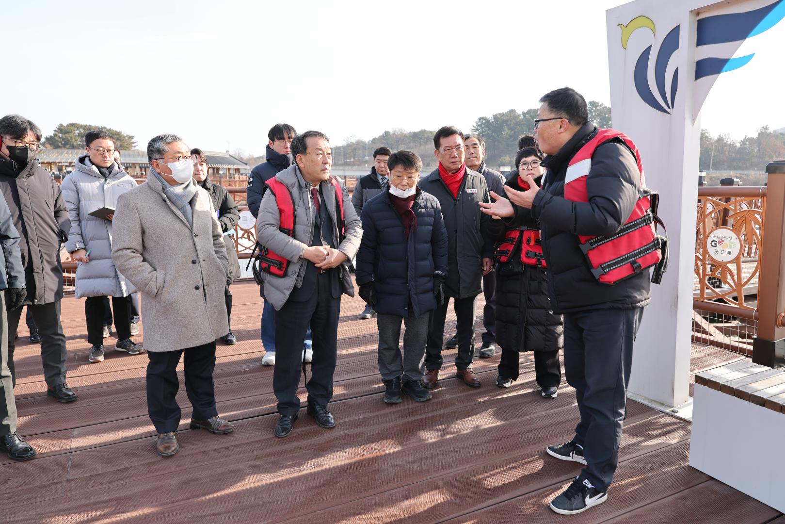 반산저수지수변공원조성사업 행정사무조사특별위원회 현장조사