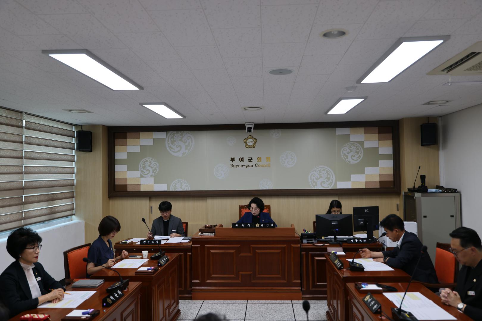 제301회 부여군의회 임시회 폐회중 의회운영위원회