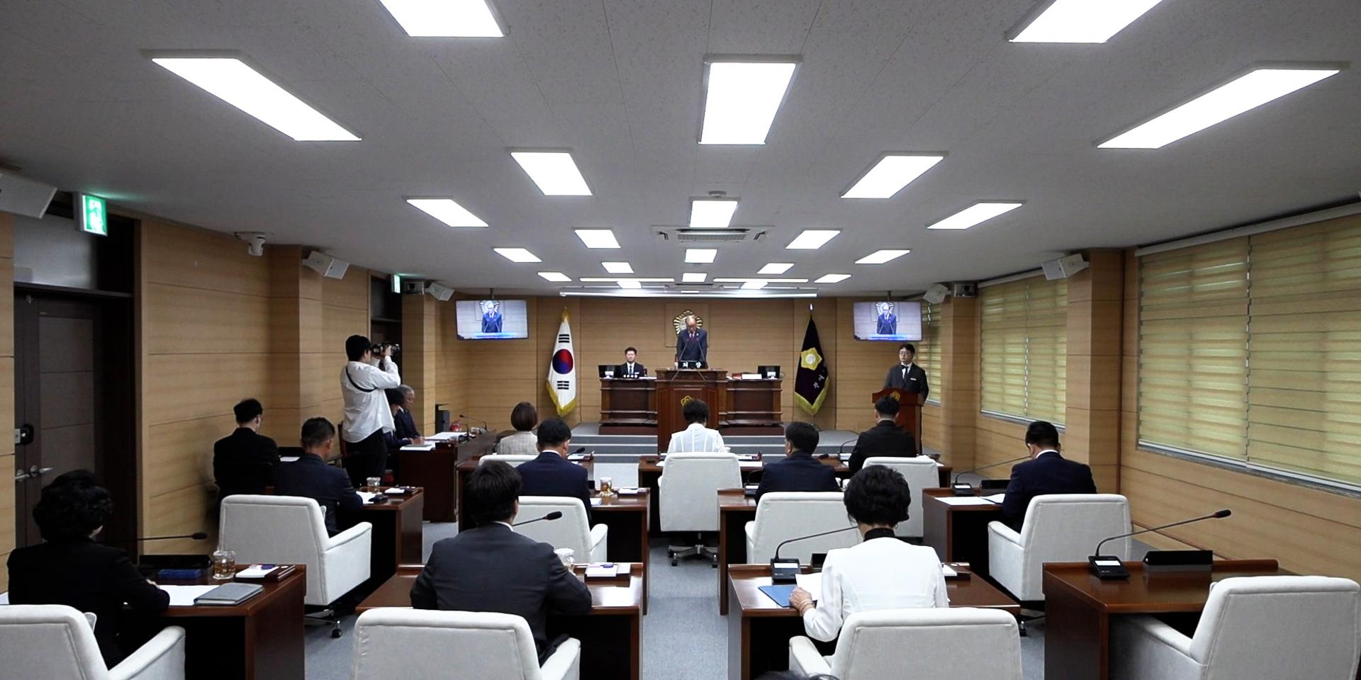 제320회 부여군의회 임시회 - 제1차 본회의