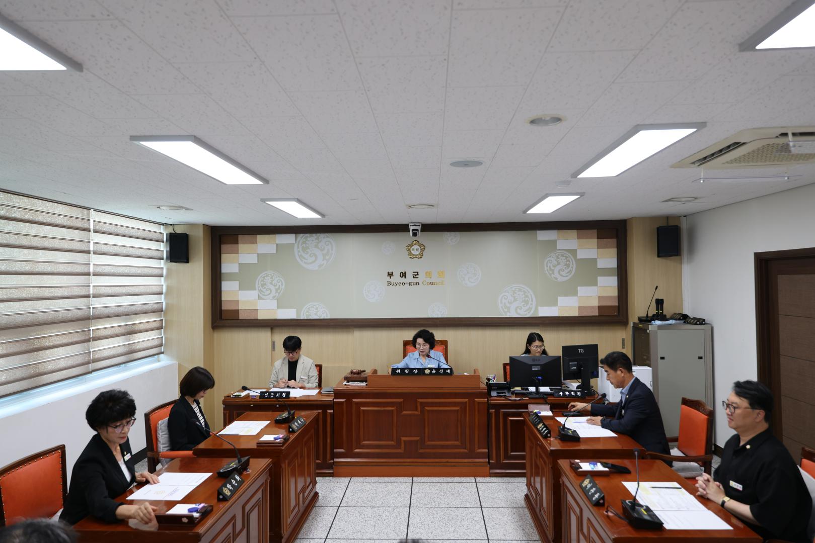 제302회 부여군의회 임시회 폐회중 제2차 의회운영위원회